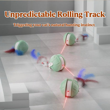Interactive Laser Pet Ball, Buy 1 Get 2 Tails, Hunting Fun for Bored Cats