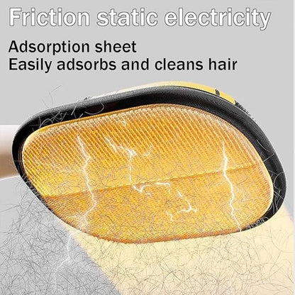 Electrostatic Pet Hair Remover Gloves | Two-Way Brush & Sticky Hair Removal - for Cat & Dog Grooming & Cleaning