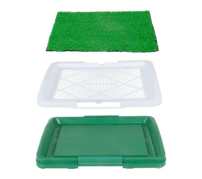 Petmaker Artificial Grass Pee Pad Set Reusable Puppy Essential