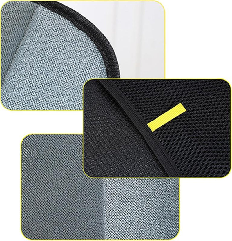 Electrostatic Pet Hair Remover Gloves | Two-Way Brush & Sticky Hair Removal - for Cat & Dog Grooming & Cleaning