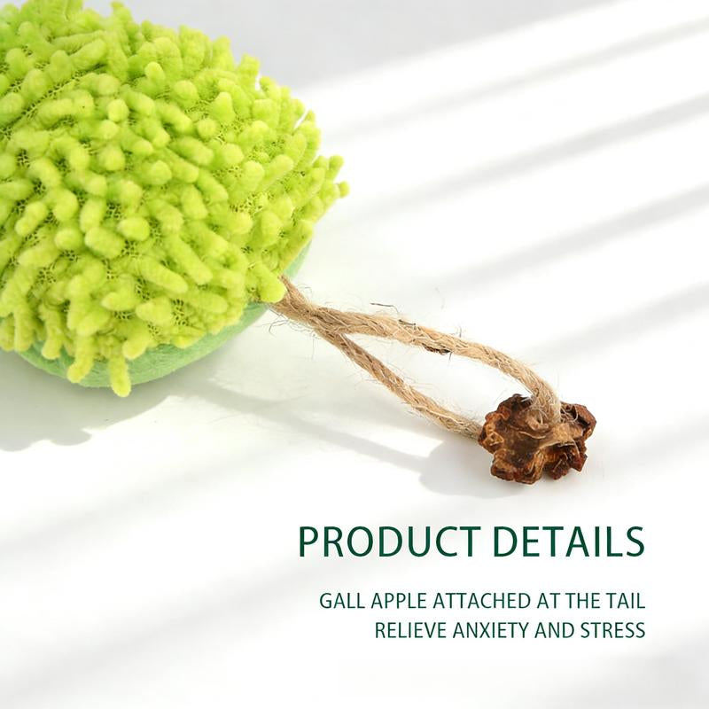 New Store Perks ！Catnip Caterpillar Plush Pillow 1Pc, Wormwood Fruit Infused Boredom Relief Toy for Indoor Cats, Self-Entertainment Interactive Kitty Toy,Cat Stuff