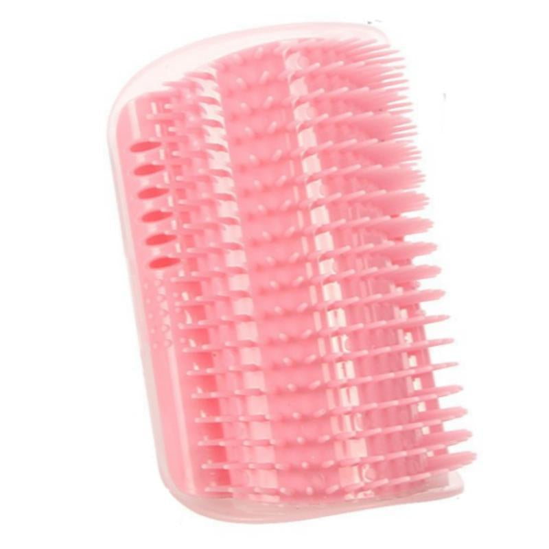 Automatic Cleaning Massage Comb, 1 Count Cat Corner Brush, Pet Hair Removal Brush, Interactive Entertainment Tool for Cats and Dogs, Shedding Brush