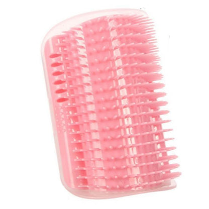 Automatic Cleaning Massage Comb, 1 Count Cat Corner Brush, Pet Hair Removal Brush, Interactive Entertainment Tool for Cats and Dogs, Shedding Brush